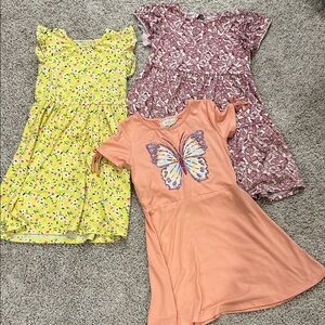 btween Colorful Kids Dress Trio